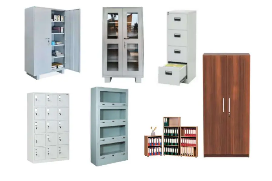 Storage cupboard and locker  